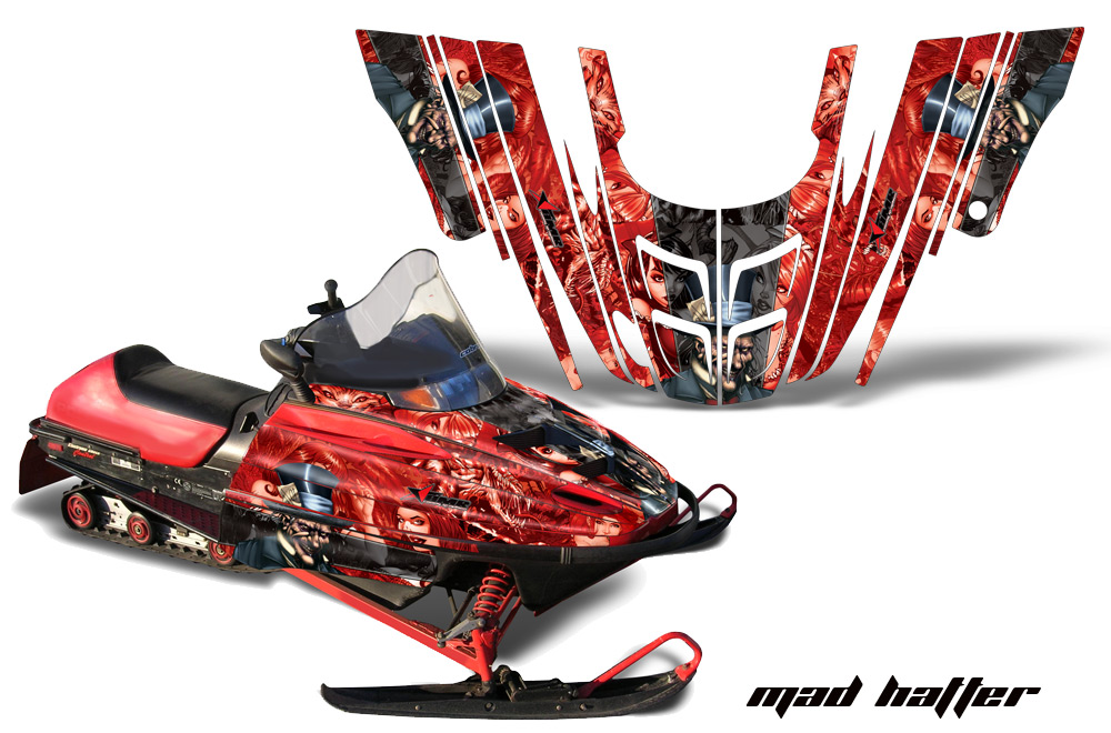 Polaris XC 700 Gen 2 II 99-03 Graphics Kit Wrap MH RB